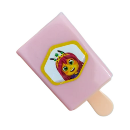 Borracha Escolar Sorvete Mágico Acrilex 7x3,5x2cm Colorida - Palácio da Arte