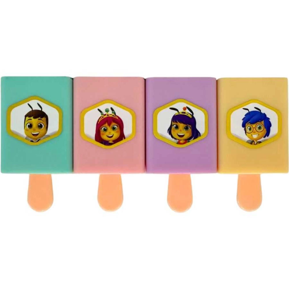 Borracha Escolar Sorvete Mágico Acrilex 7x3,5x2cm Colorida - Palácio da Arte