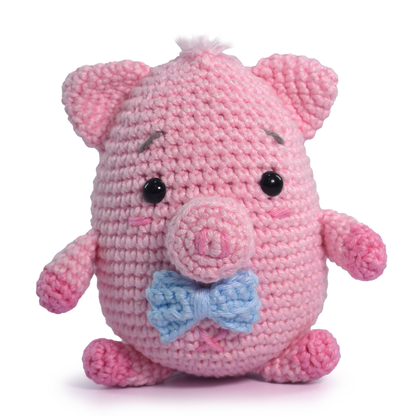 Kit Amigurumi Fazendinha Círculo Cor 04 Porquinho