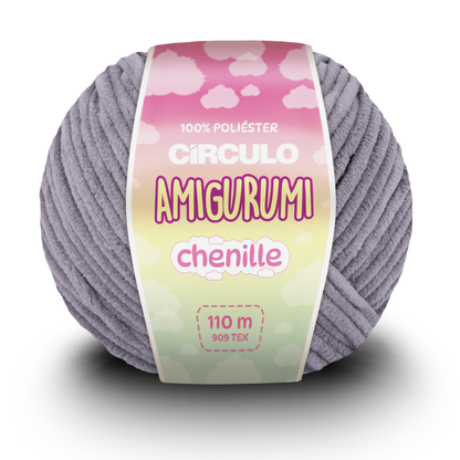 Fio Amigurumi Chenille Circulo 100g com 110m
