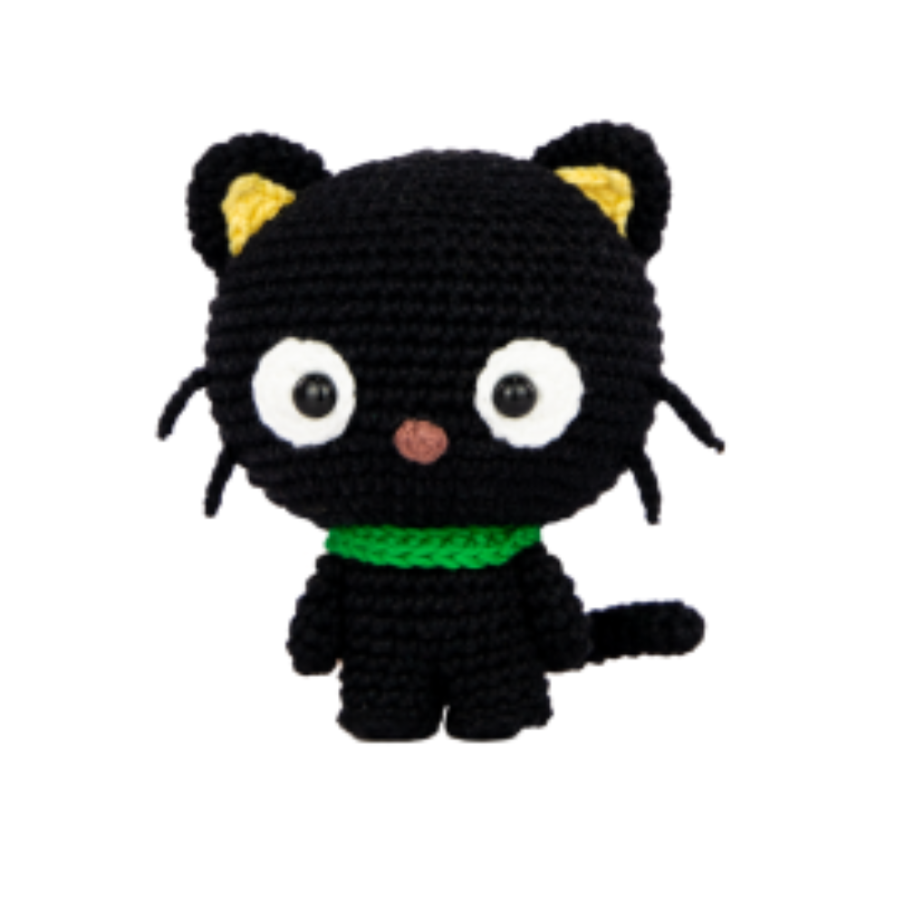 Kit Amigurumi Hello Kitty and Friends Círculo Cor 03 Chococat