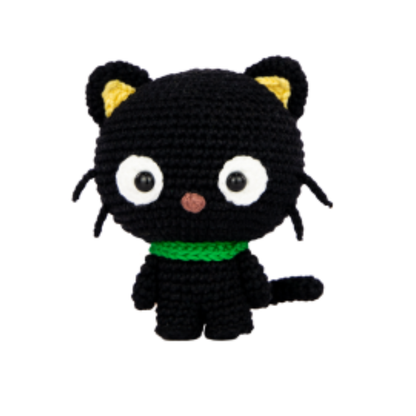 Kit Amigurumi Hello Kitty and Friends Círculo Cor 03 Chococat