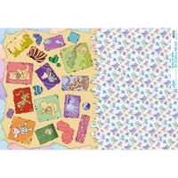 Papel Seda Litoarte PSL-065 Urso Doce Mel 67,5x46cm