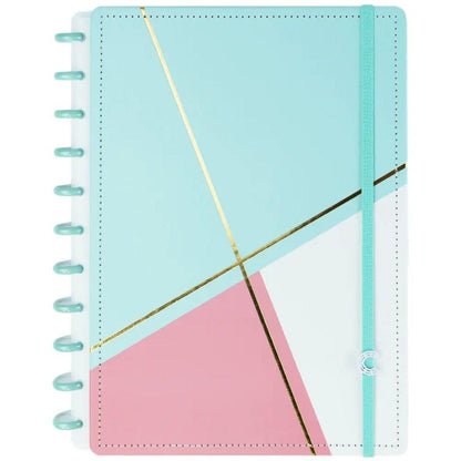 Caderno Inteligente Acqua Glam Grande Universitário 28x21,5cm - Palácio da Arte