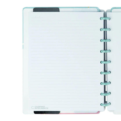 Caderno Inteligente Acqua Glam Médio 25,5x19cm - Palácio da Arte