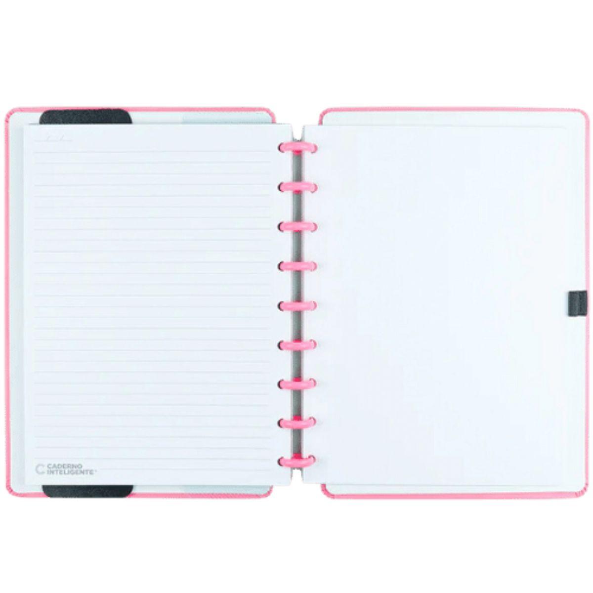 Caderno Inteligente All Pink Grande Universitário 28x21,5cm - Palácio da Arte