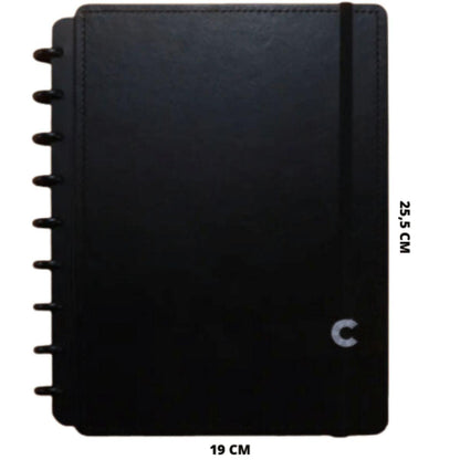 Caderno Inteligente Black Médio 25,5x19cm - Palácio da Arte