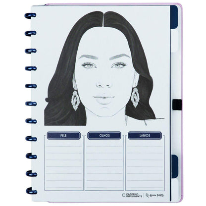 Caderno Inteligente Bruna Tavares BT Dream Grande Universitário 28x21,5cm - Palácio da Arte