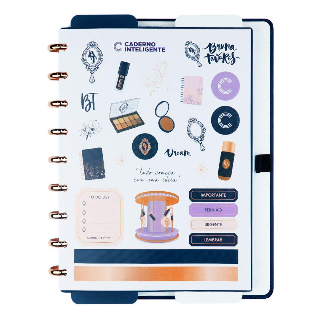 Caderno Inteligente Bruna Tavares BT House Médio 25,5x19cm - Palácio da Arte