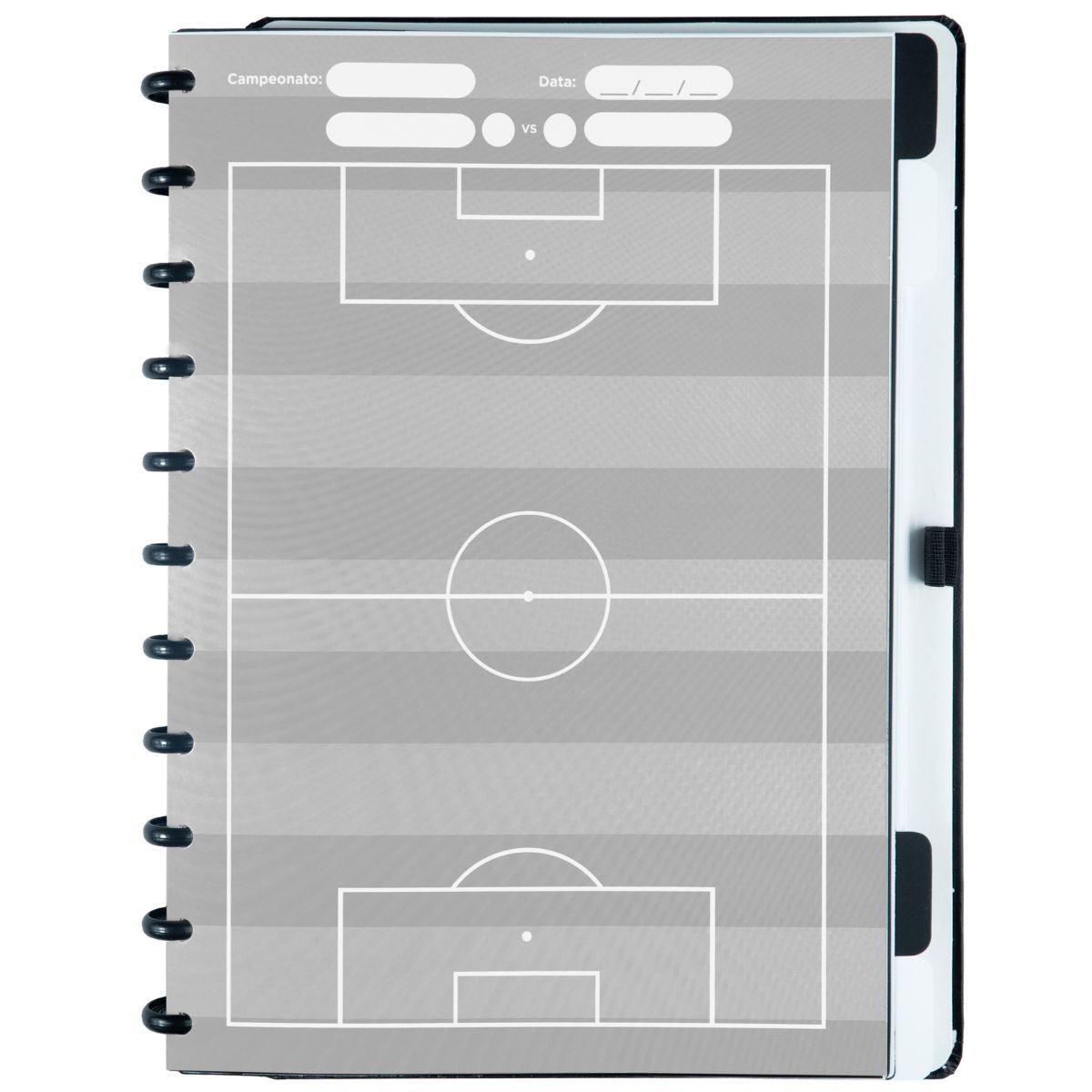 Caderno Inteligente Corinthians Fiel Grande Universitário 28x21,5cm - Palácio da Arte