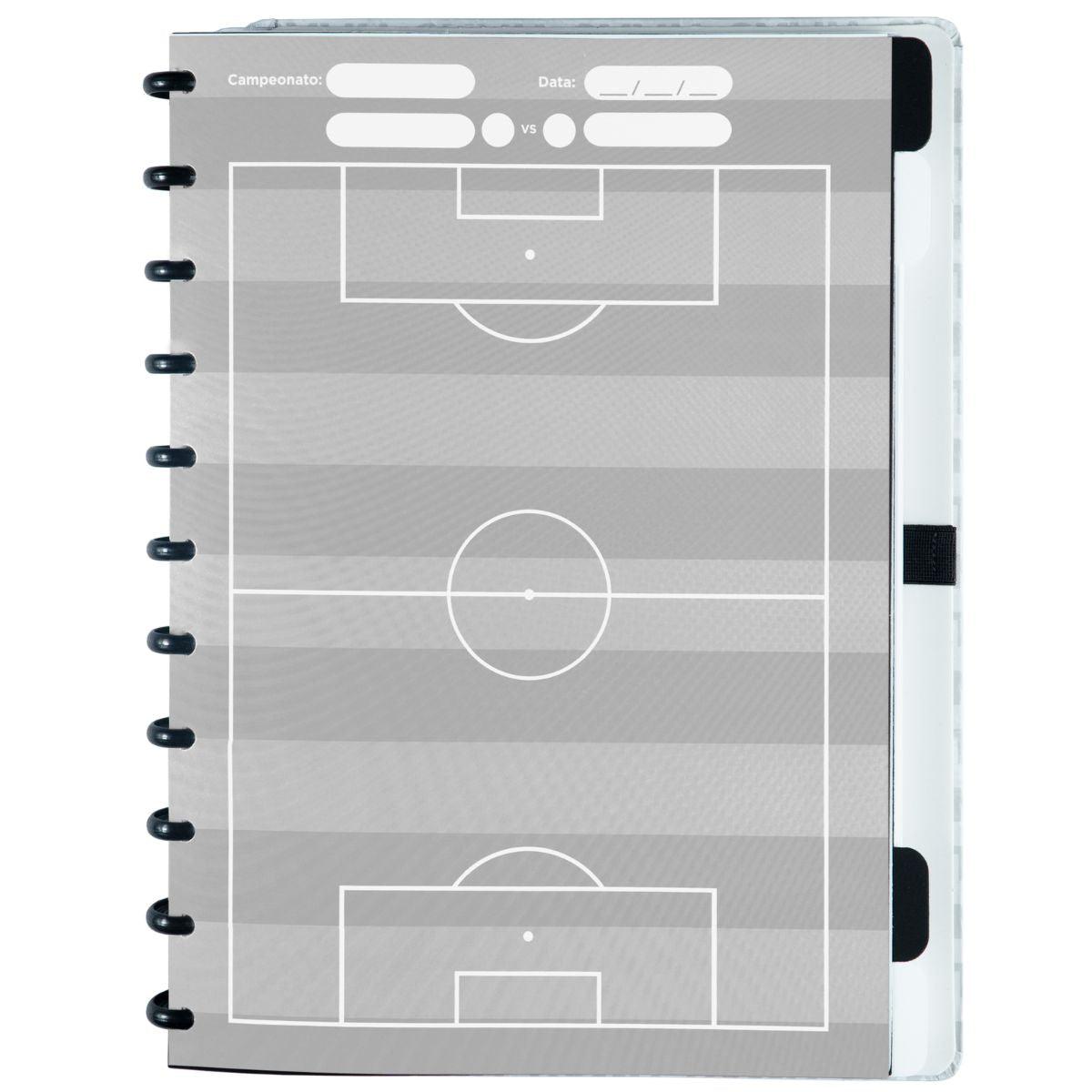 Caderno Inteligente Corinthians Timão Grande Universitário 28x21,5cm - Palácio da Arte