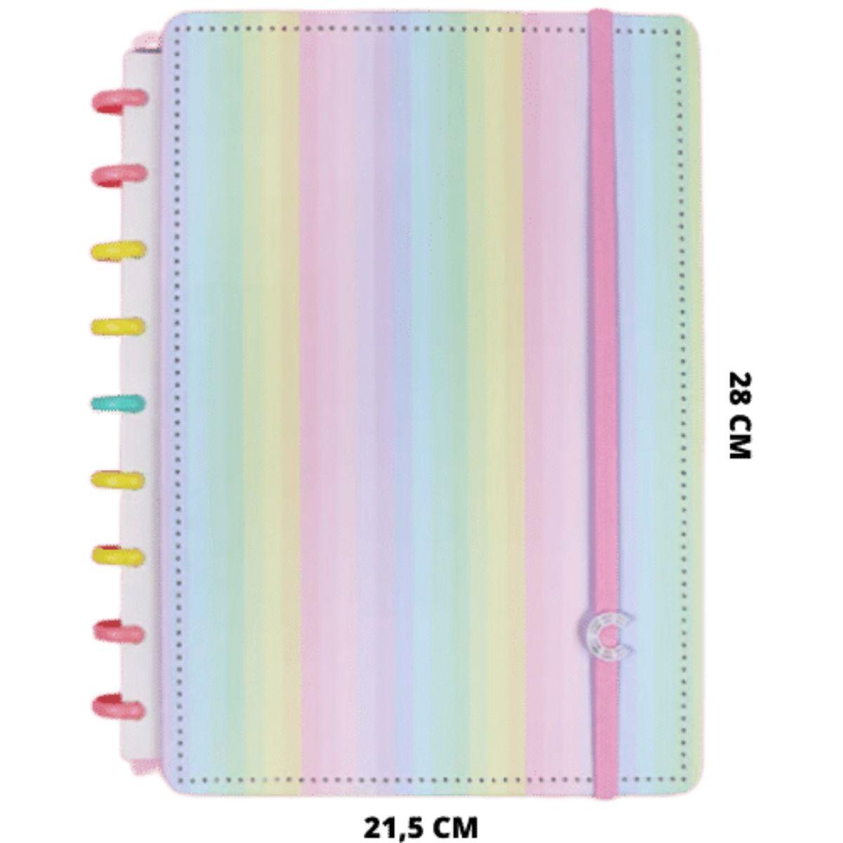 Caderno Inteligente Felicity by Alexity Grande Universitário 28x21,5cm - Palácio da Arte
