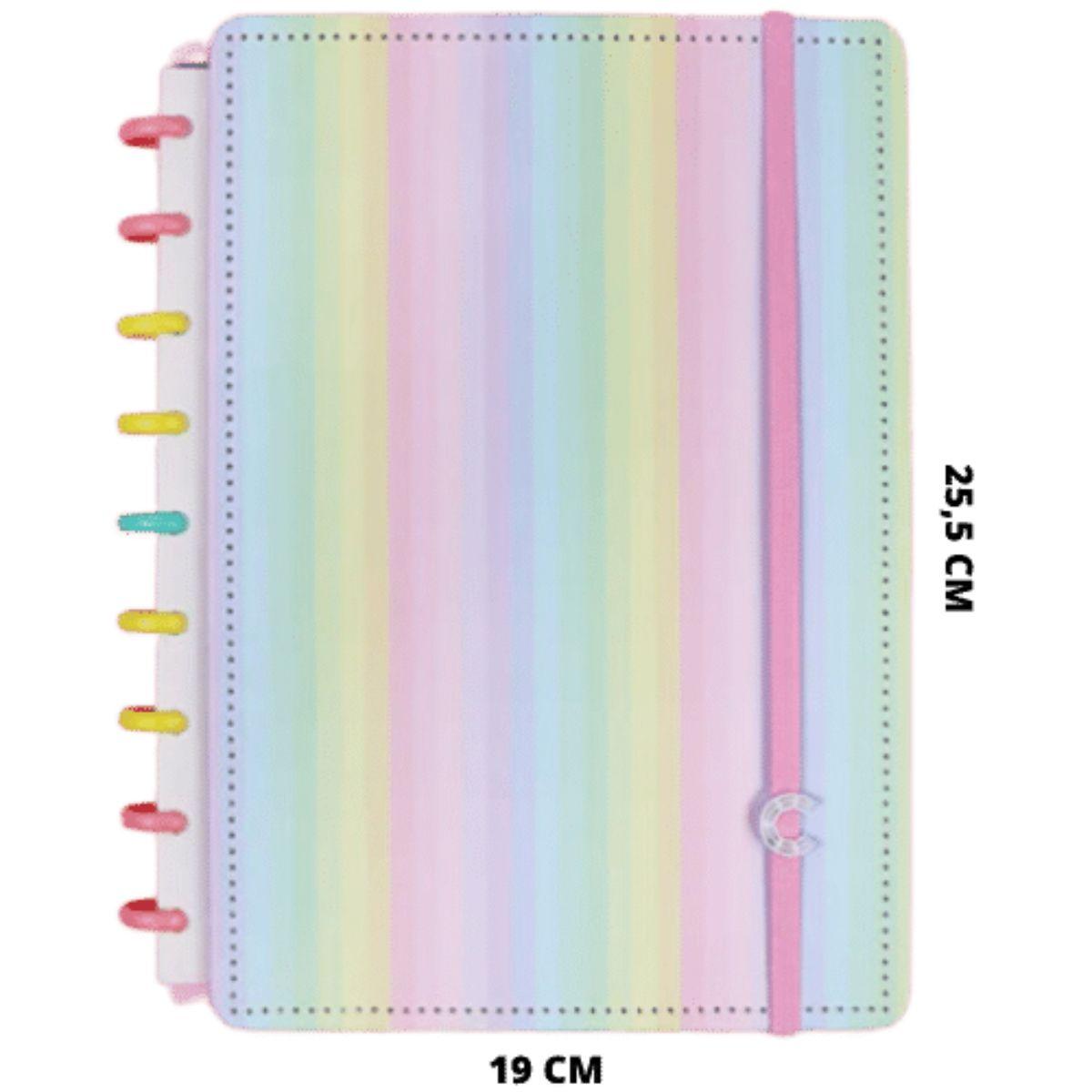 Caderno Inteligente Felicity by Alexity Médio 25,5x19cm - Palácio da Arte