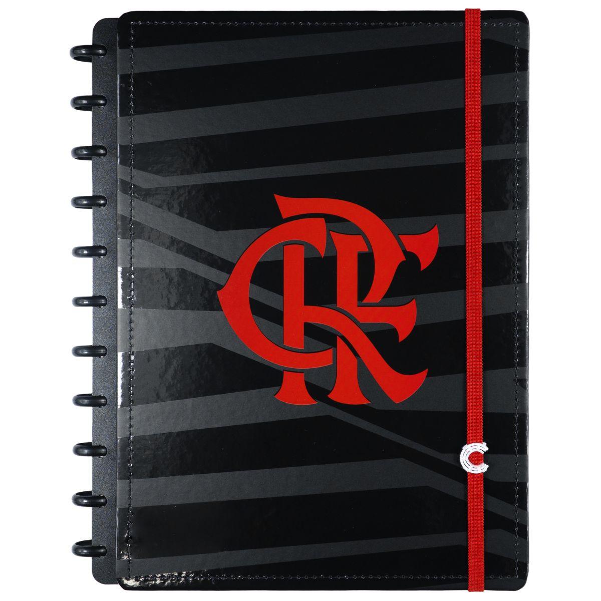 Caderno Inteligente Flamengo Rubro Negro Grande Universitário 28x21,5cm - Palácio da Arte