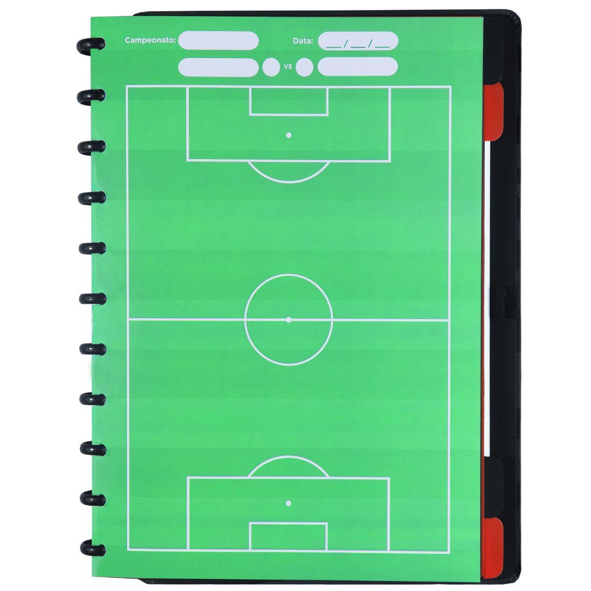 Caderno Inteligente Flamengo Rubro Negro Grande Universitário 28x21,5cm - Palácio da Arte