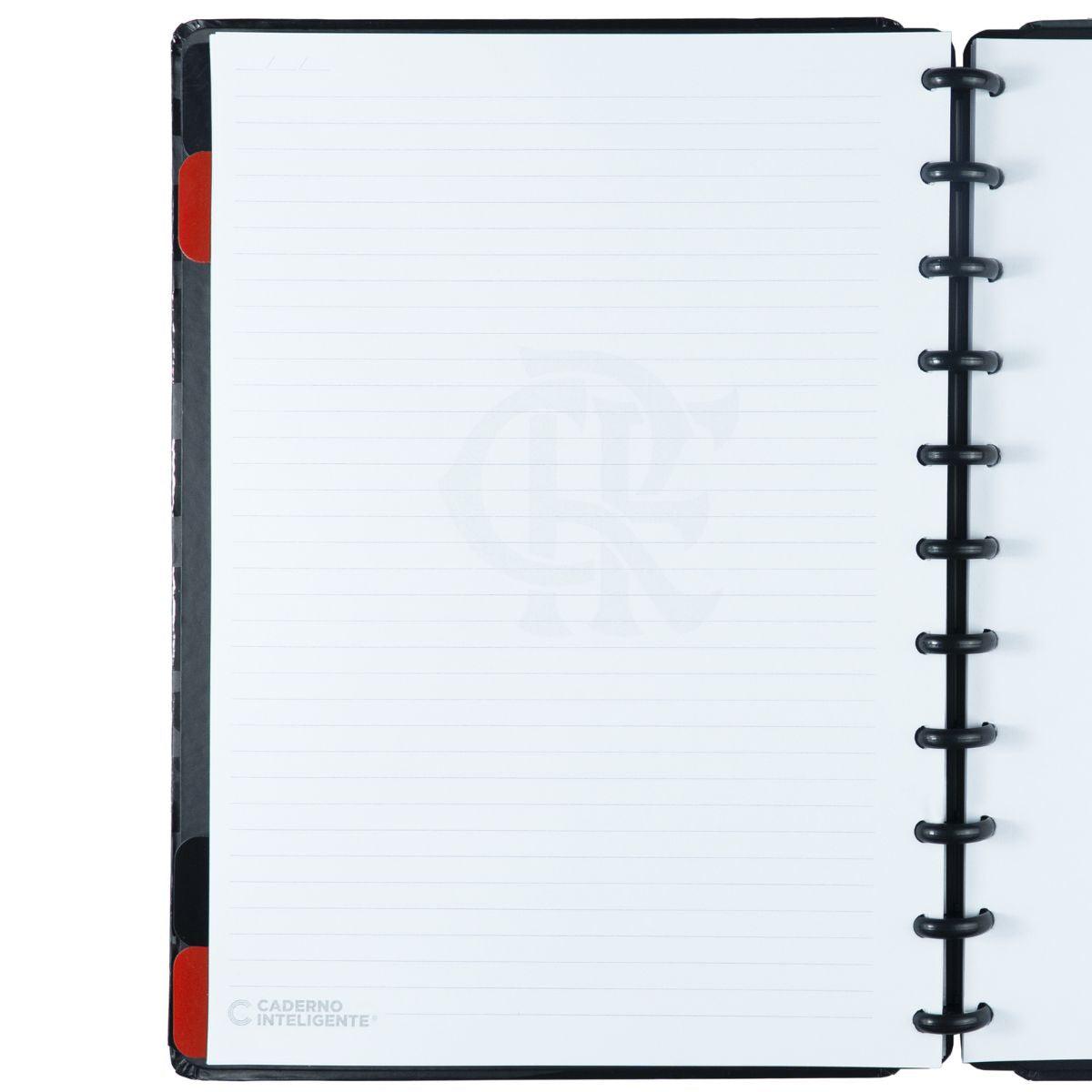 Caderno Inteligente Flamengo Rubro Negro Grande Universitário 28x21,5cm - Palácio da Arte