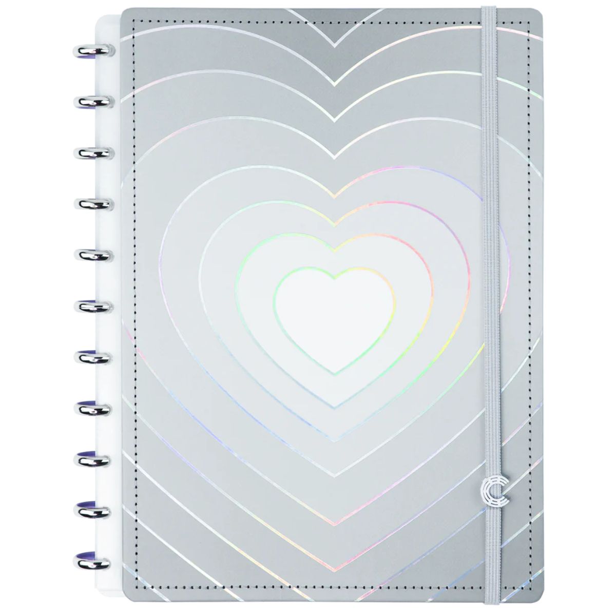 Caderno Inteligente Grey Love Grande Universitário 28x21,5cm - Palácio da Arte