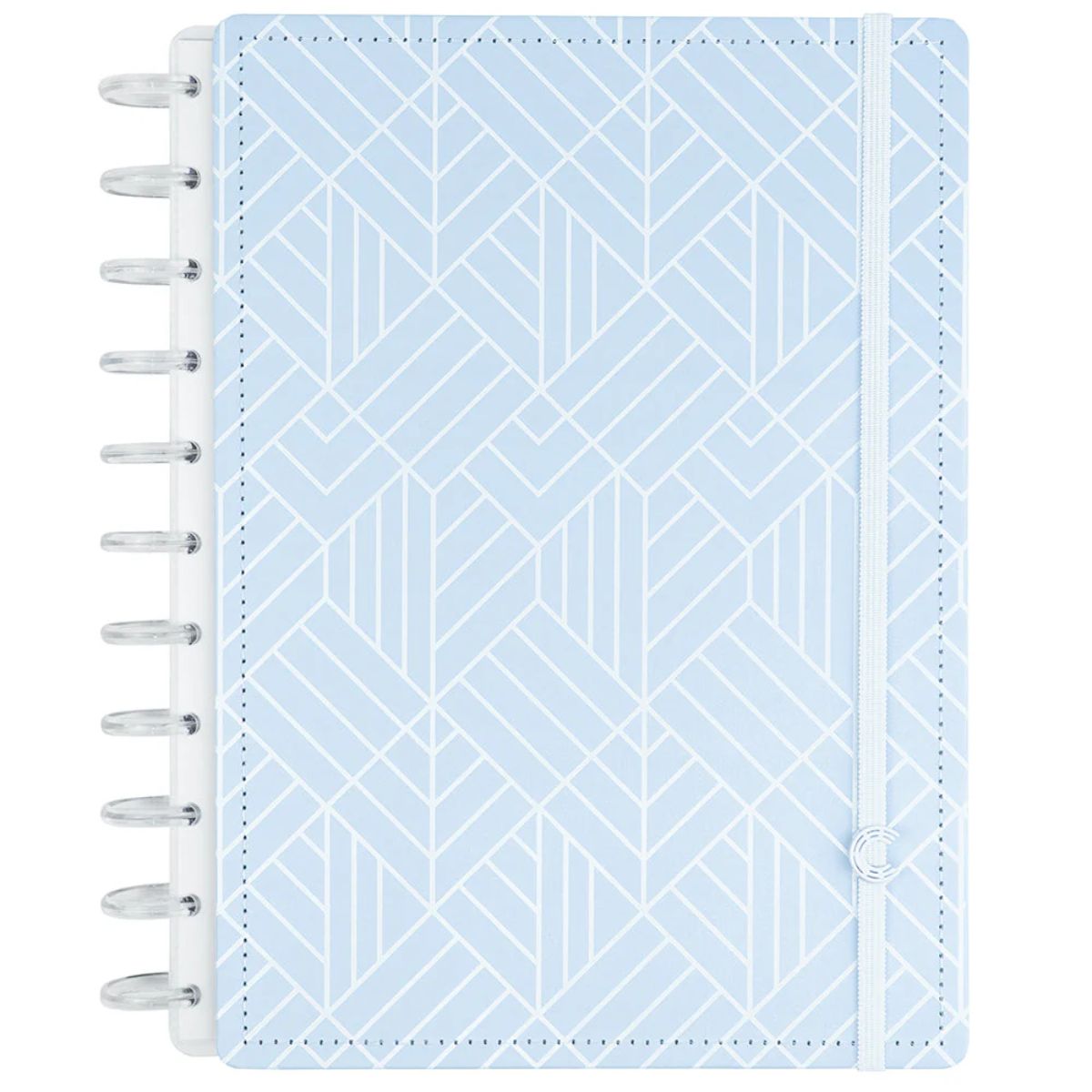 Caderno Inteligente Ice Blue G+ Universitário 140 Folhas 28x21,5cm - Palácio da Arte