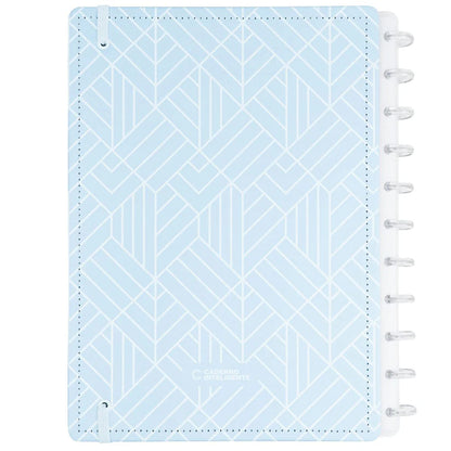 Caderno Inteligente Ice Blue G+ Universitário 140 Folhas 28x21,5cm - Palácio da Arte