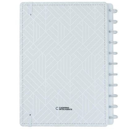 Caderno Inteligente Ice Grey Grande Universitário 28x21,5cm - Palácio da Arte
