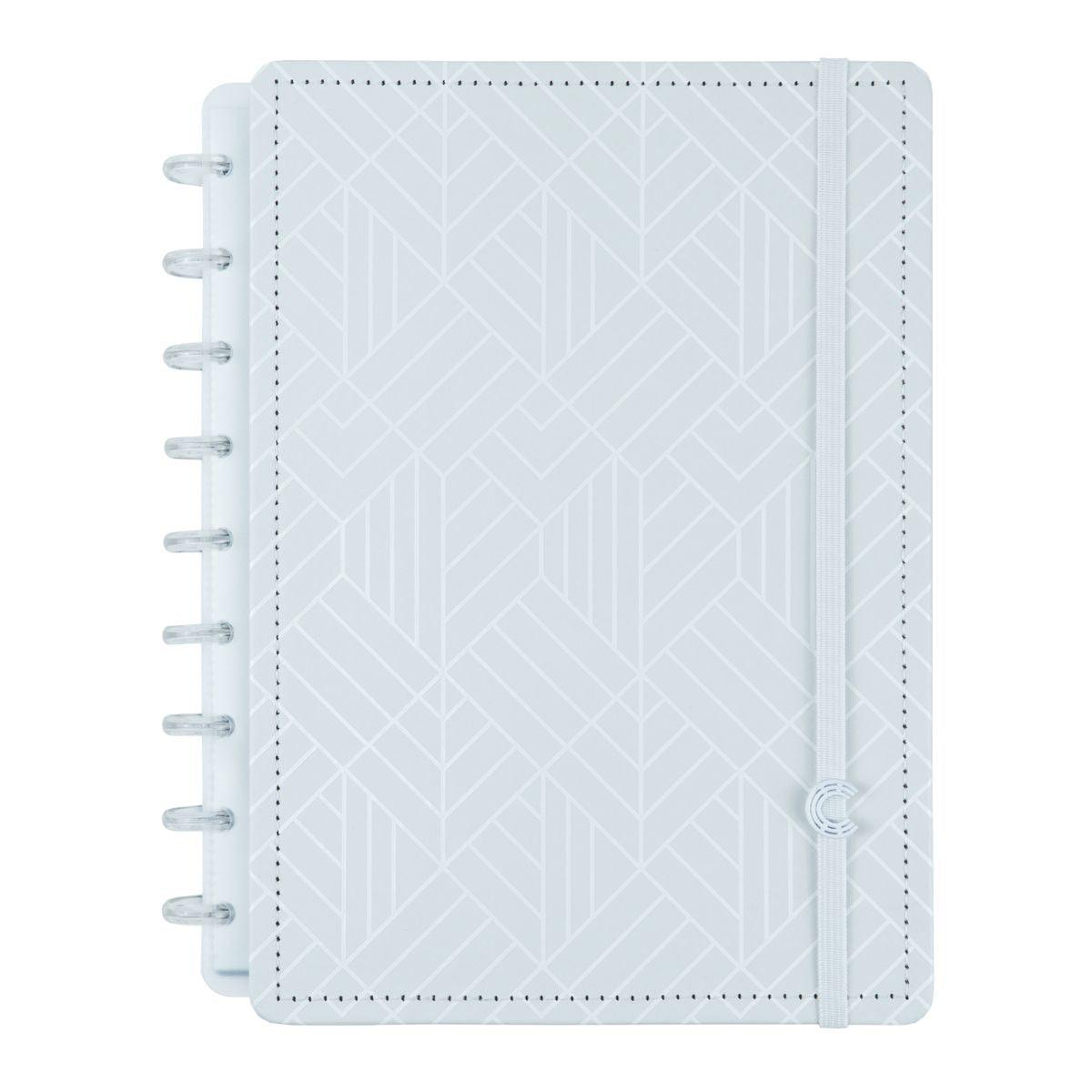 Caderno Inteligente Ice Grey Médio 25,5x19cm - Palácio da Arte