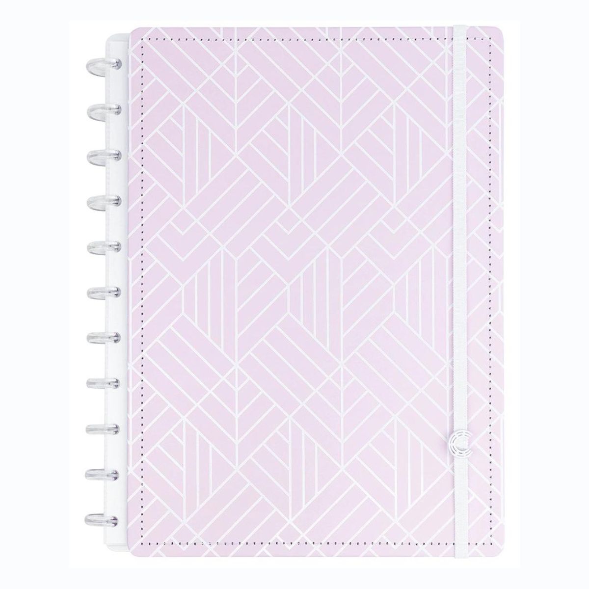 Caderno Inteligente Ice Pink G+ Universitário 140 Folhas 28x21,5cm - Palácio da Arte