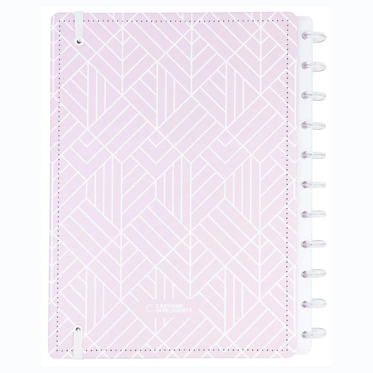 Caderno Inteligente Ice Pink G+ Universitário 140 Folhas 28x21,5cm - Palácio da Arte