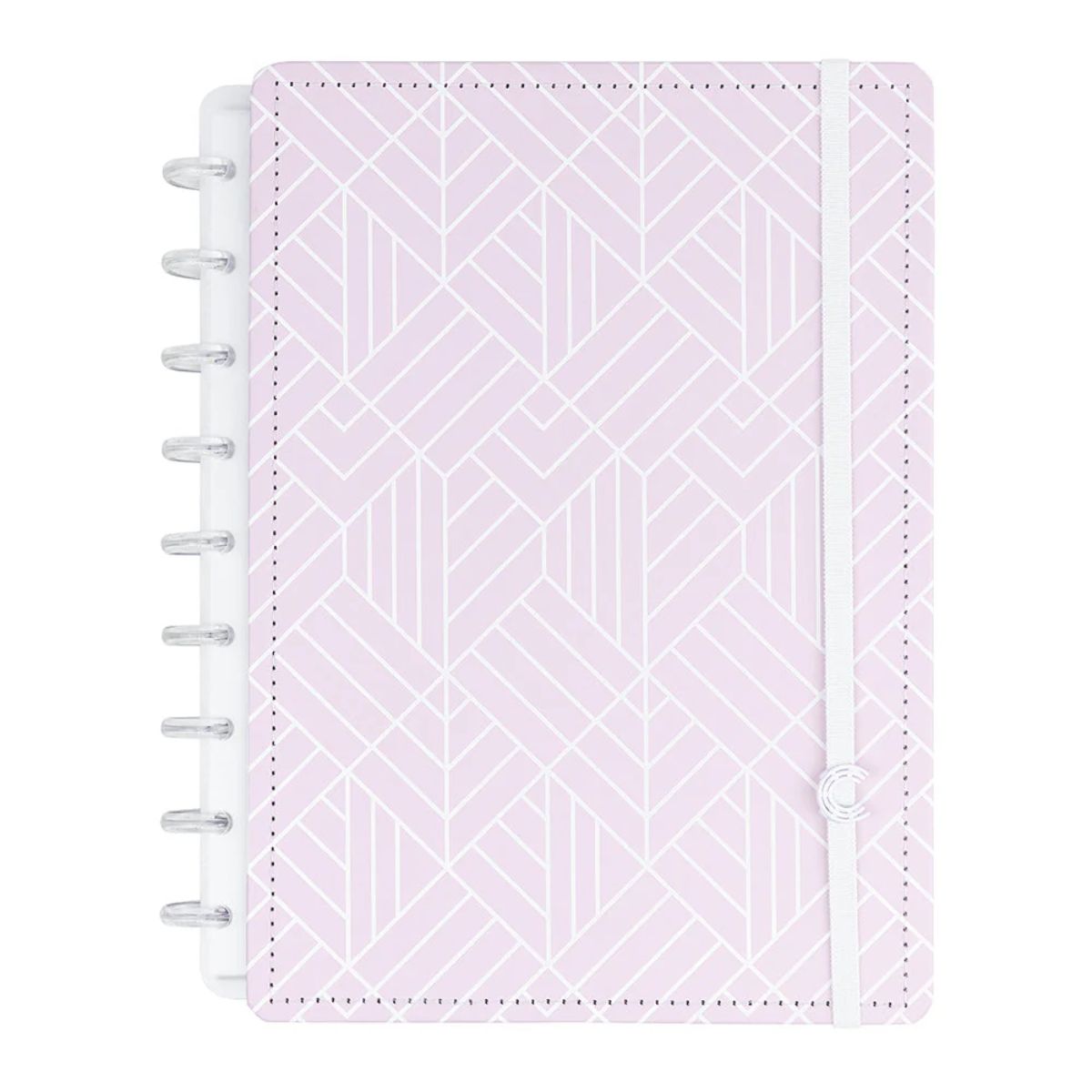 Caderno Inteligente Ice Pink Médio 25,5x19cm - Palácio da Arte