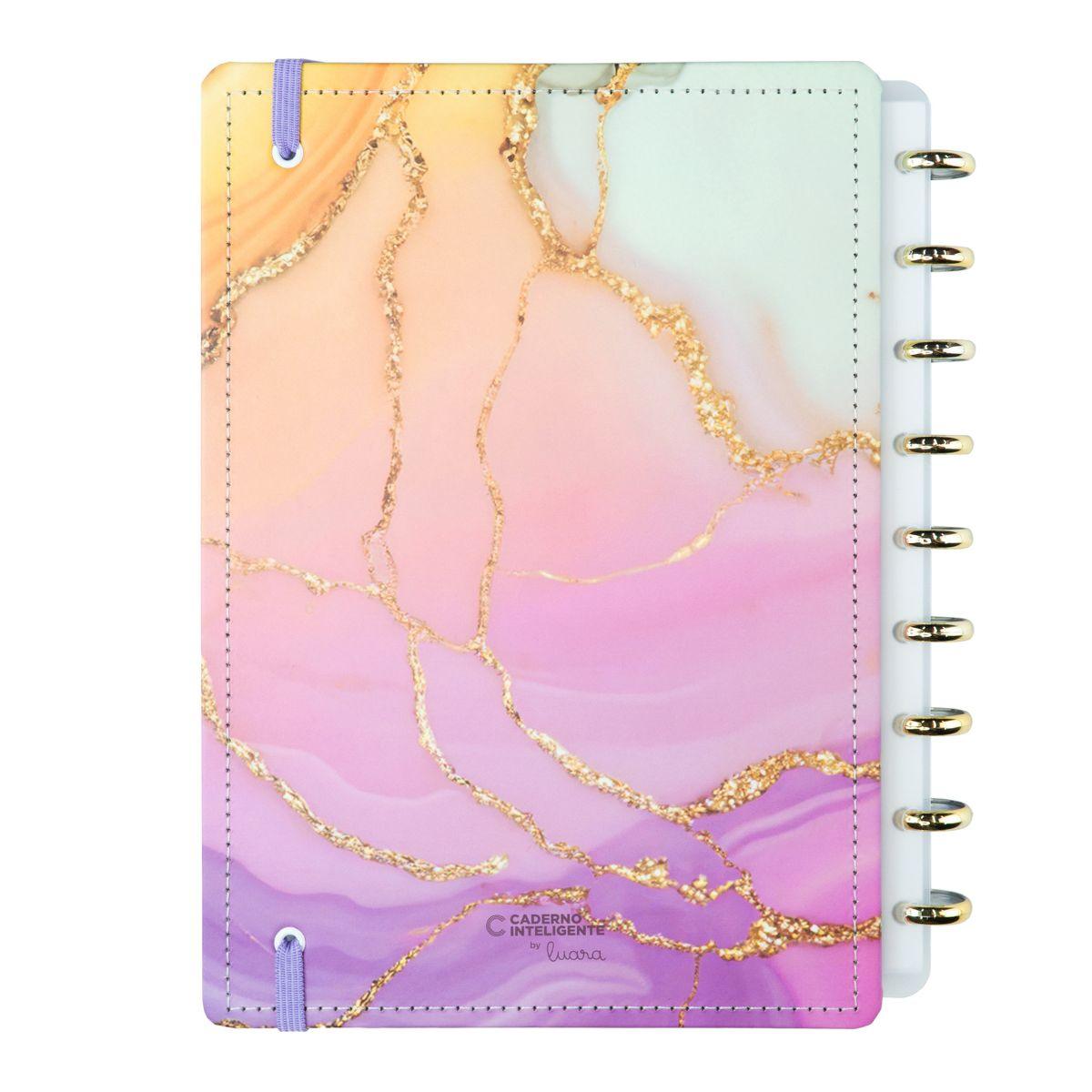 Caderno Inteligente Luara Aurora Médio 25,5x19cm - Palácio da Arte