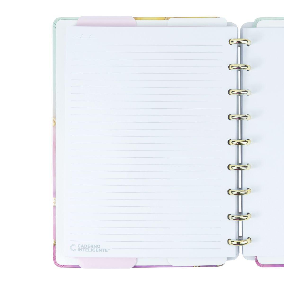 Caderno Inteligente Luara Aurora Médio 25,5x19cm - Palácio da Arte