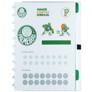 Caderno Inteligente Palmeiras Alviverde Grande Universitário 28x21,5cm - Palácio da Arte