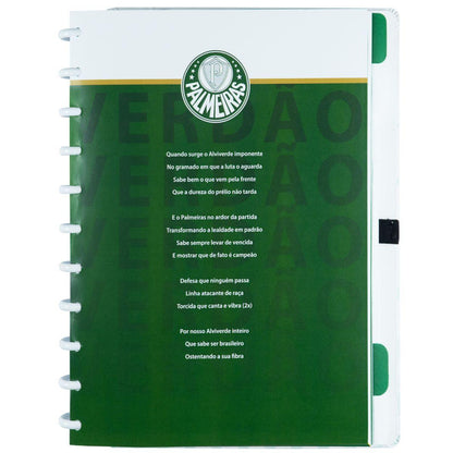 Caderno Inteligente Palmeiras Alviverde Grande Universitário 28x21,5cm - Palácio da Arte