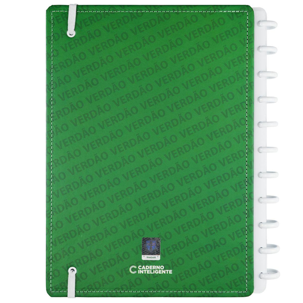 Caderno Inteligente Palmeiras Verdão Grande Universitário 28x21,5cm - Palácio da Arte