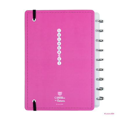 Caderno Inteligente Pandalu Glow by Luluca Grande Universitário 28x21,5cm - Palácio da Arte