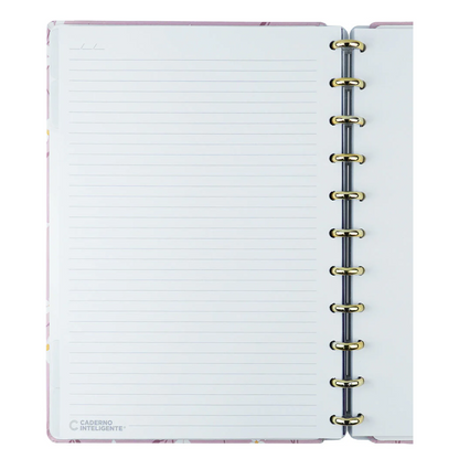 Caderno Inteligente Pink Blossom by Sof Martins A5 22x15,5cm - Palácio da Arte