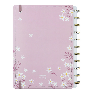 Caderno Inteligente Pink Blossom by Sof Martins Grande Universitário 28x21,5cm - Palácio da Arte