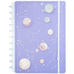 Caderno Inteligente Purple Galaxy Grande Universitário 28x21,5cm - Palácio da Arte