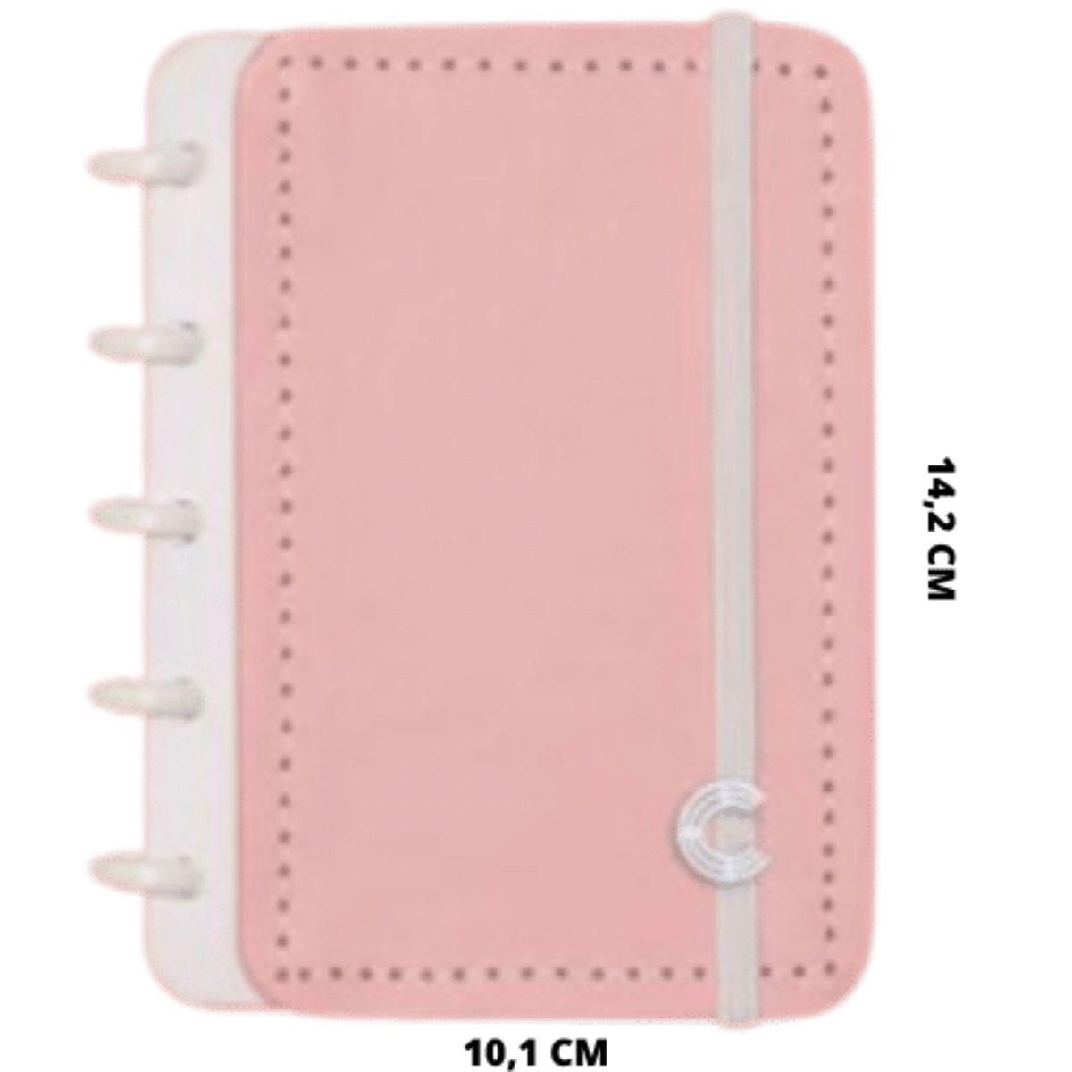 Caderno Inteligente Rose Pastel Inteligine 14x10cm - Palácio da Arte