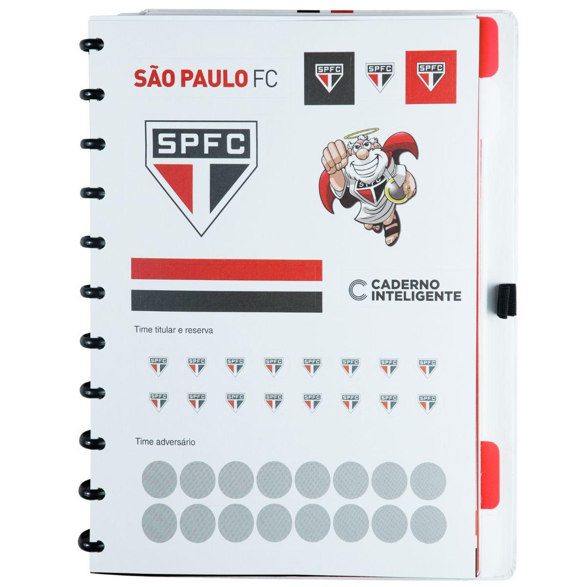 Caderno Inteligente São Paulo Branco Grande Universitário 28x21,5cm - Palácio da Arte