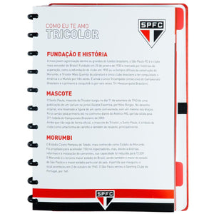 Caderno Inteligente São Paulo Preto Grande Universitário 28x21,5cm - Palácio da Arte