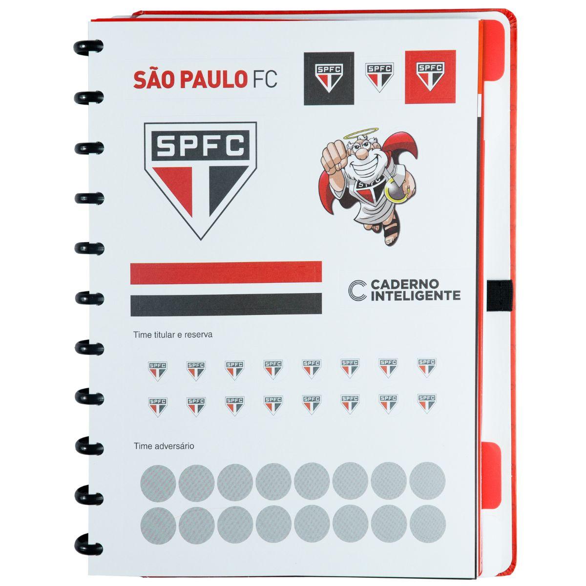 Caderno Inteligente São Paulo Preto Grande Universitário 28x21,5cm - Palácio da Arte