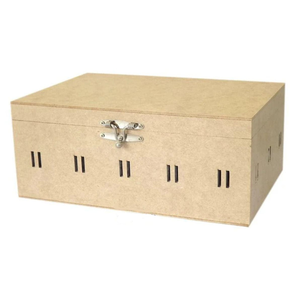 Caixa em MDF Farmacinha Lisa com Passa Fita 30x20x13cm - Palácio da Arte