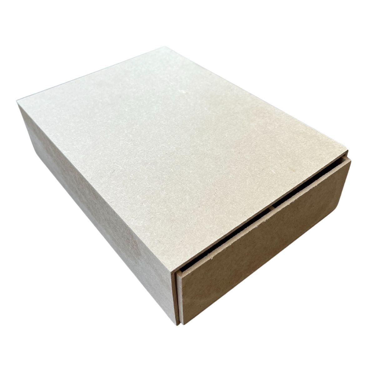 Caixa em MDF Gaveta com 6 divisões 22x16x6cm - Palácio da Arte