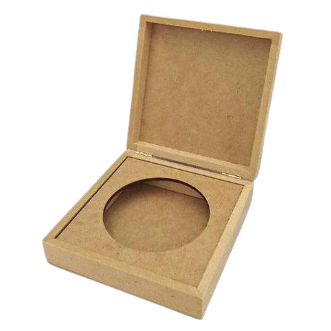 Caixa para 1 Sabonete em MDF 4x11x11cm - Palácio da Arte