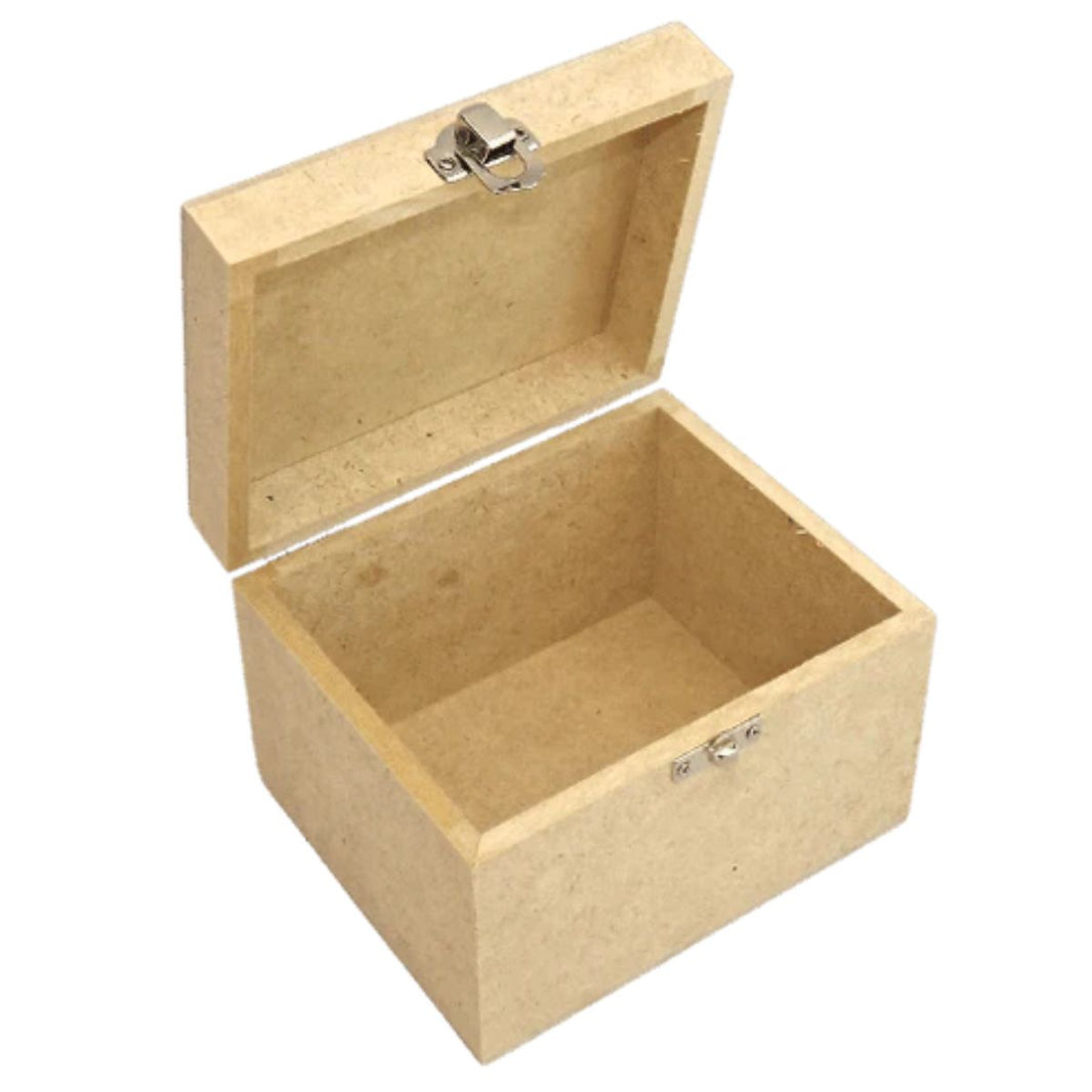 Caixa Porta Caneca em MDF 10x11x13,5cm Dia das Mães para 1 Unidade - Palácio da Arte
