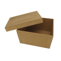 Caixa Tampa de Sapato Retangular em MDF 17x13x10cm Lisa - Palácio da Arte