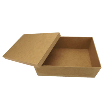 Caixa Tampa de Sapato Retangular em MDF 30x20x10cm Lisa - Palácio da Arte