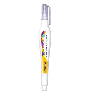 Caneta Acrilex Corretiva 7ml - Palácio da Arte