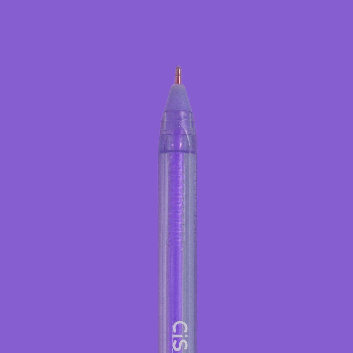 Caneta CIS Trigel Esferográfica Gel Ponta 0.8mm - Palácio da Arte