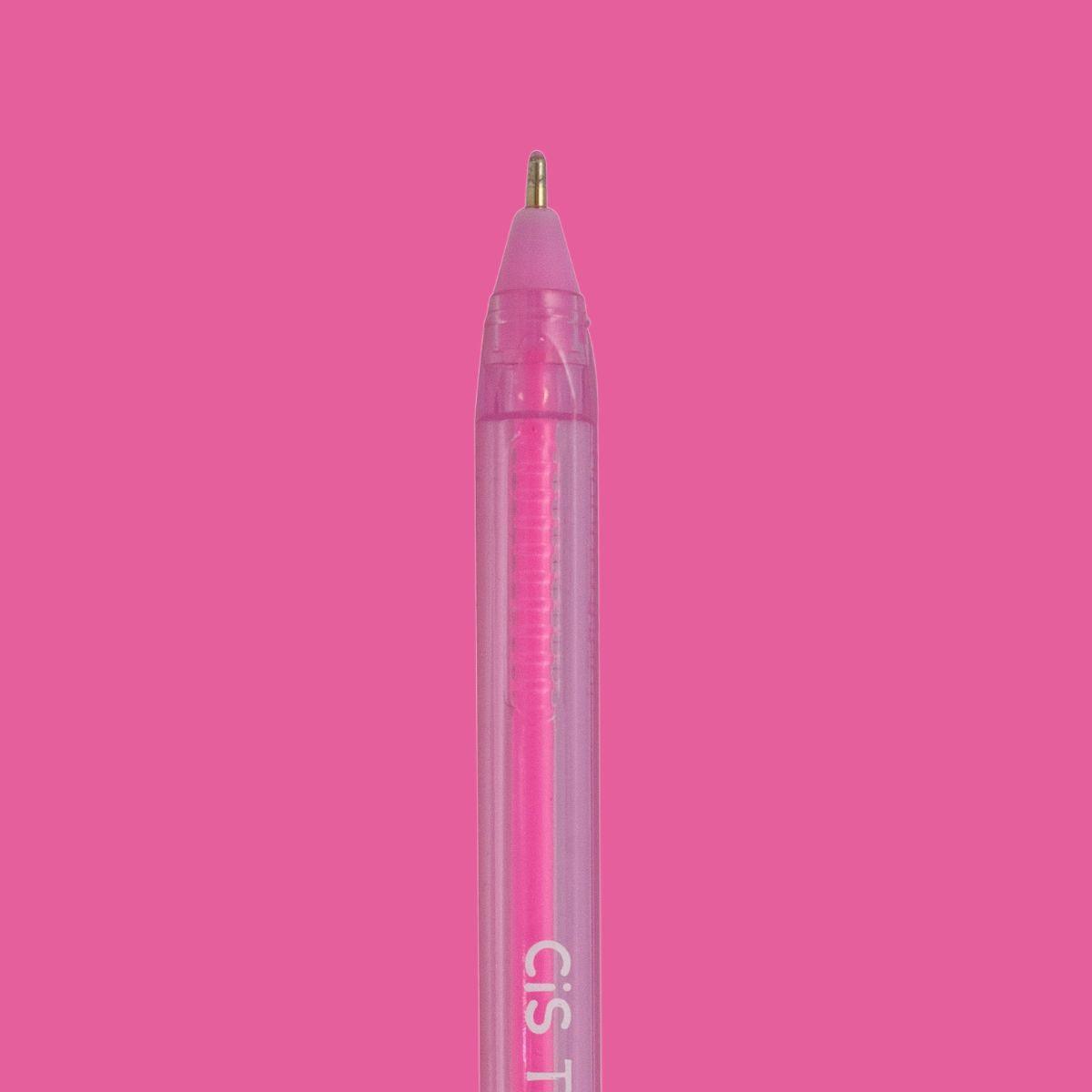 Caneta CIS Trigel Esferográfica Gel Ponta 0.8mm - Palácio da Arte